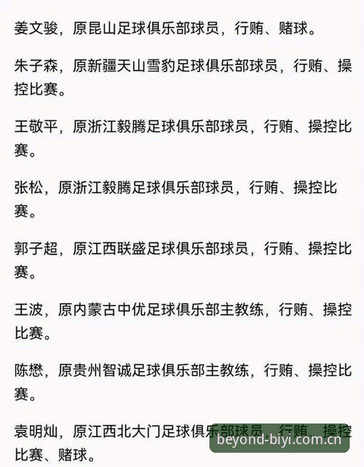 必一运动iOS版下载 中国足球重磅罚单深度评测:从第三批禁足名单看行业净化之路